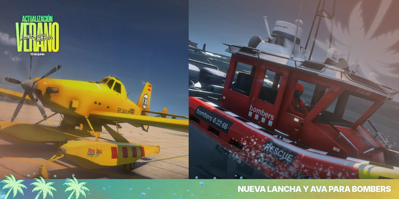 NUEVA LANCHA Y AVA PARA BOMBERS · Barcelona PD