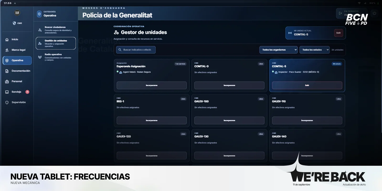 Nueva radio · Barcelona PD