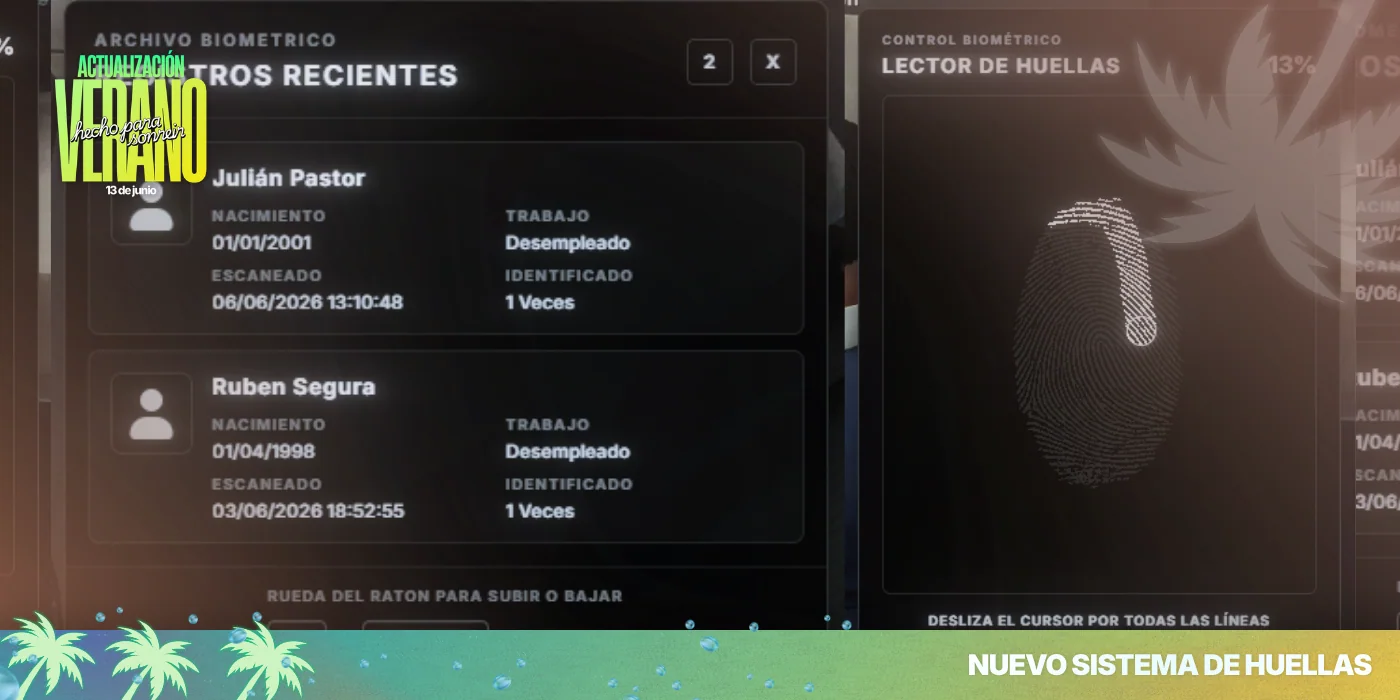 NUEVAS SISTEMA DE IDENTIFICACIÓN POR HUELLAS · Barcelona PD