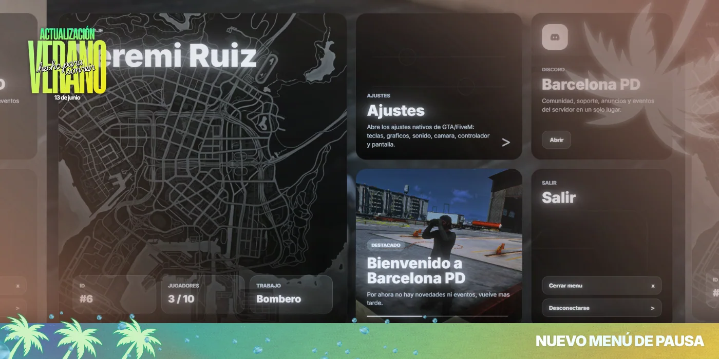 NUEVO MENÚ DE PAUSA · Barcelona PD