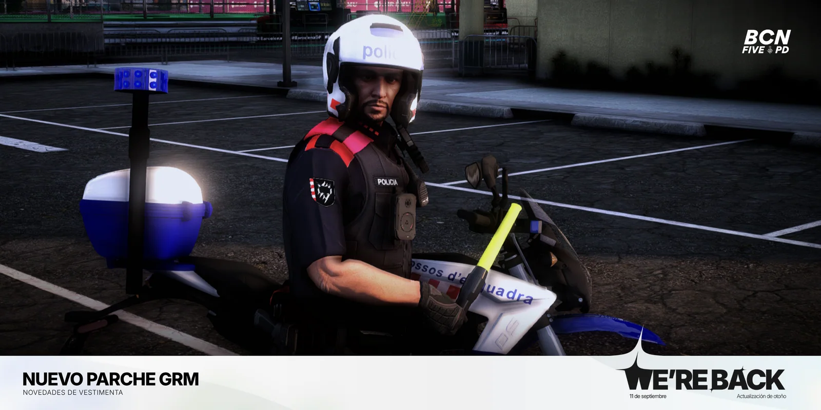 Nuevo parche GRM · Barcelona PD